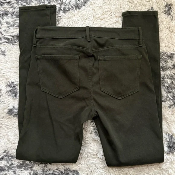 Old Navy Olive Green Super Skinny Rockstar Jeans - Picture 4 of 11